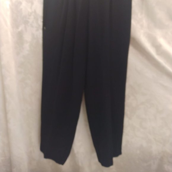 Size 14 2pc Pants/Suit Set Black & White by Perceptions by Irene B - Picture 8 of 13
